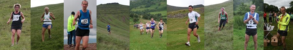 Images from the Pen y Fan and Fan y Big Horseshoe races